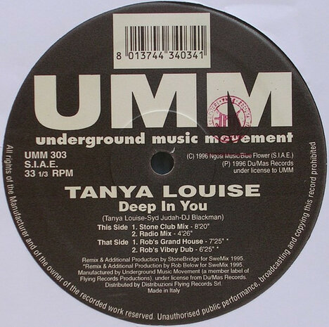 Tanya Louise - Deep In You (1996)