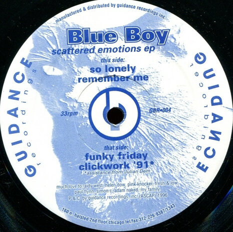 Blue Boy - Scattered Emotions EP (1996)