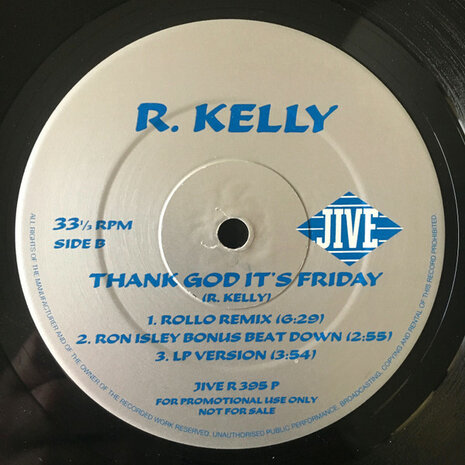 R. Kelly - Thank God It&#039;s Friday (1996)