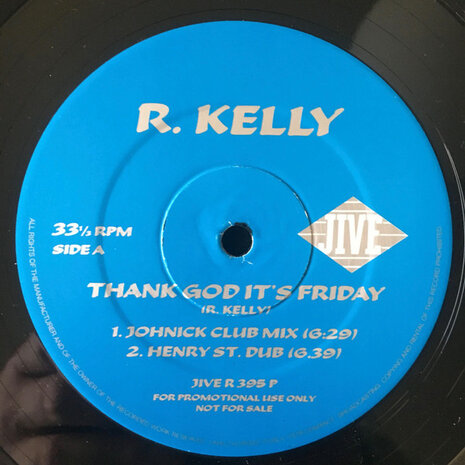 R. Kelly - Thank God It&#039;s Friday (1996)