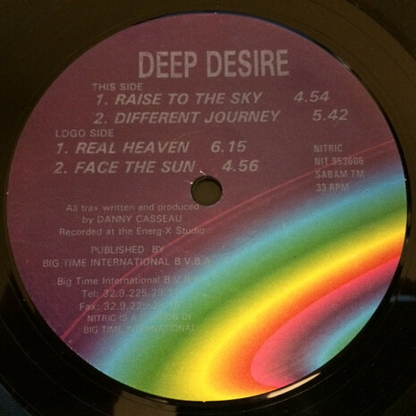 Deep Desire - Deep Desire E.P. (1995)