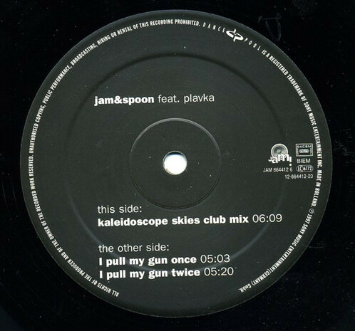 Jam &amp; Spoon Feat. Plavka - Kaleidoscope Skies (1997)