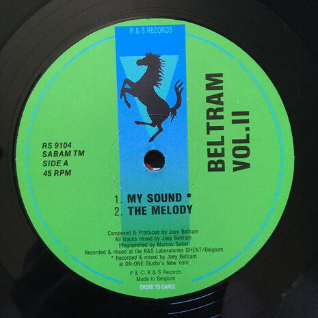 Joey Beltram - Beltram Volume 2 (1991)