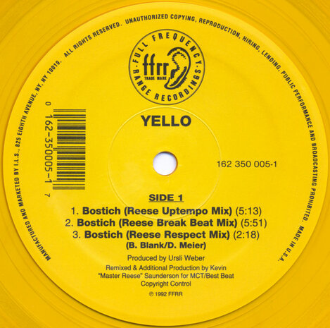 Yello - Bostich (1992)