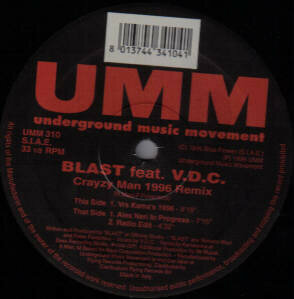 Blast Feat. V.D.C. - Crayzy Man (1996 Remix) (1996)