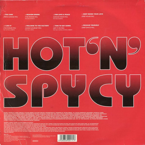 Angel Moraes - Hot &#039;N&#039; Spycy (The Album) (1996) (2 x 12&#039;&#039;)