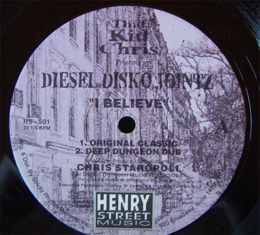 That Kid Chris Presents Diesel Disko Jointz - I Believe / Don&#039;t Take Your Love (1996)