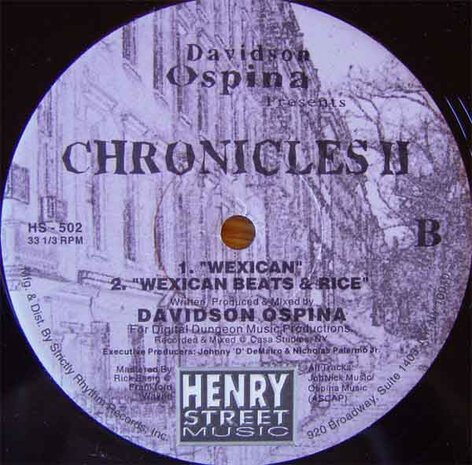 Davidson Ospina - Chronicles II (1996)