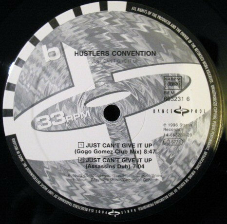 Hustlers Convention - Just Can&#039;t Give It Up (1996)