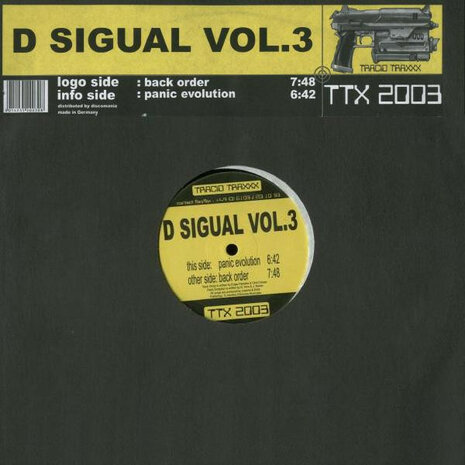 D Sigual - Vol. 3: Back Order / Panic Evolution (1998)