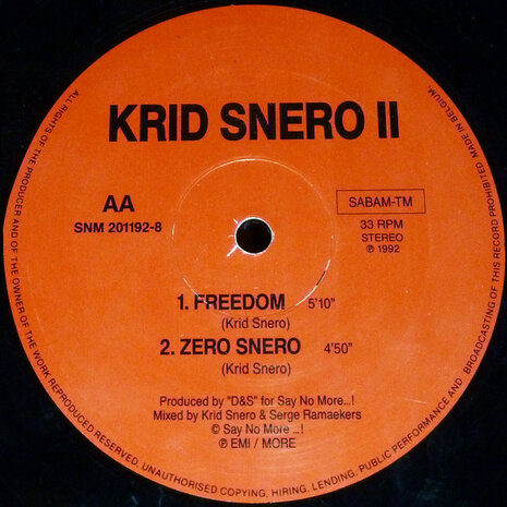 Krid Snero - II (1992)