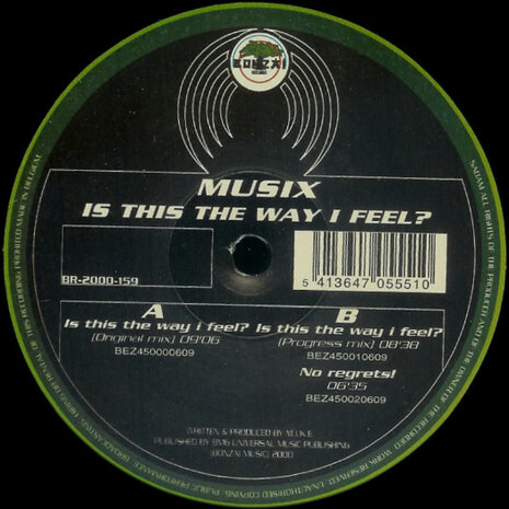 Musix - Is This The Way I Feel? (2000)