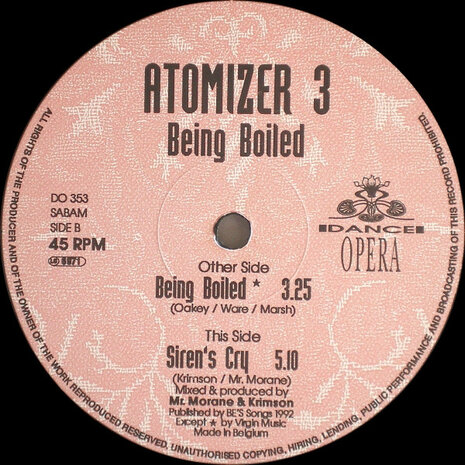 Atomizer - Being Boiled (1992)