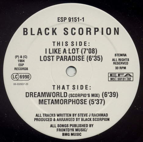 Black Scorpion - Dreamworld (1994)