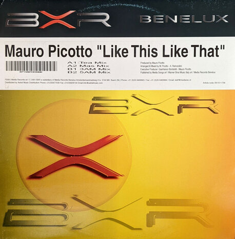 Mauro Picotto - Like This Like That (2001)