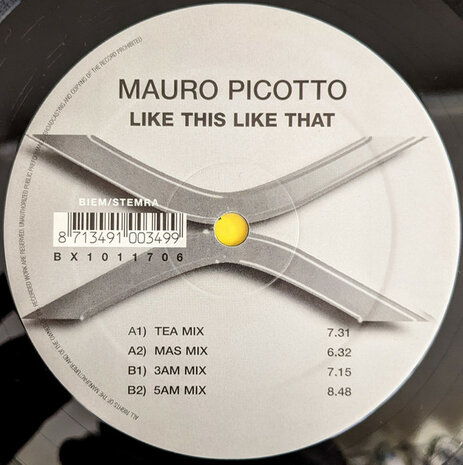 Mauro Picotto - Like This Like That (2001)