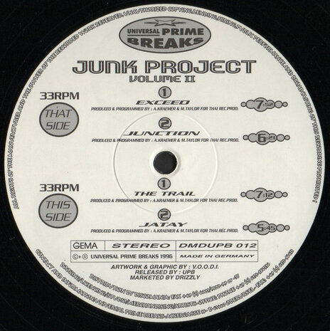 Junk Project - Volume II (1996)