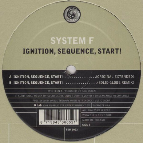 System F - Ignition, Sequence, Start! (2004)