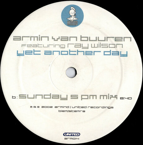 Armin van Buuren Featuring Ray Wilson - Yet Another Day (2002)