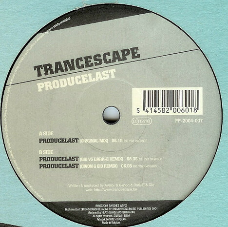 Trancescape - Producelast (2004)