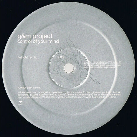 G&amp;M Project - Control Of Your Mind (2003)