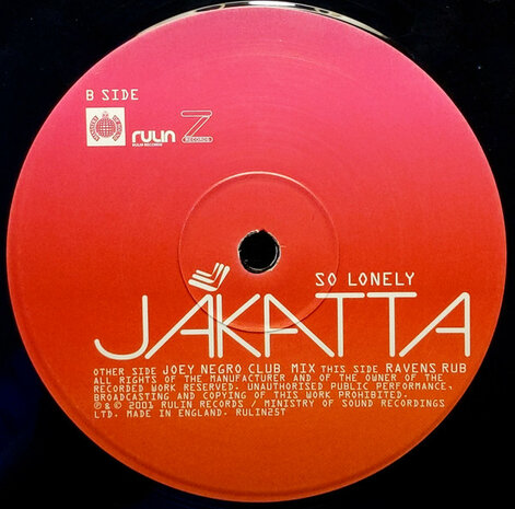 Jakatta - So Lonely (2001)