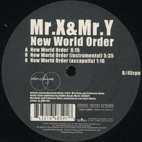 Mr. X &amp; Mr. Y - New World Order (1999)