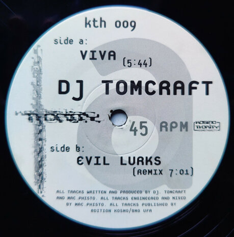 Tomcraft - Viva (1995)