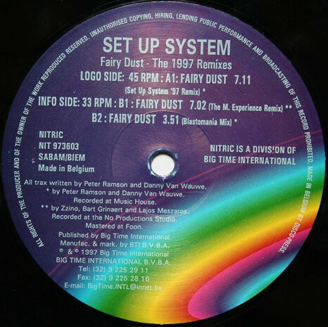 Set Up System - Fairy Dust - The 1997 Remixes (1997)