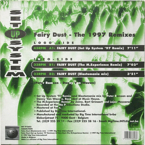 Set Up System - Fairy Dust - The 1997 Remixes (1997)