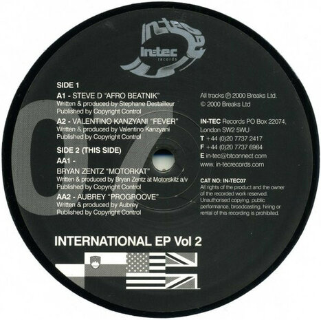 Various - International EP Vol 2 (2000)