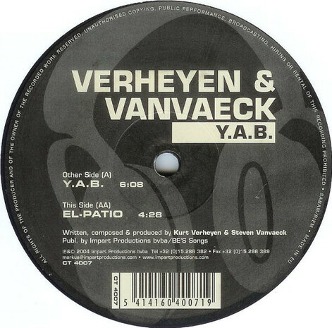 Verheyen &amp; Vanvaeck - Y.A.B. (2004)