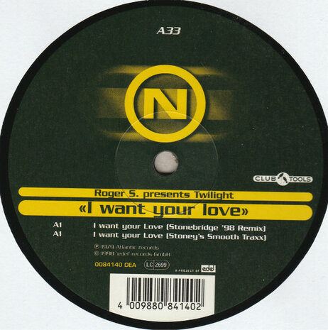 Roger Sanchez Presents Twilight  - I Want Your Love (1998)