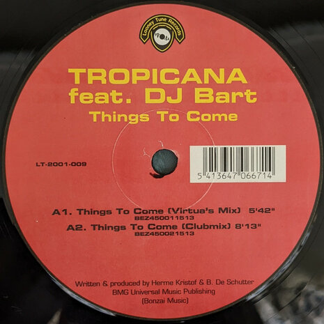 Tropicana Feat. DJ Bart - Things To Come (2001)