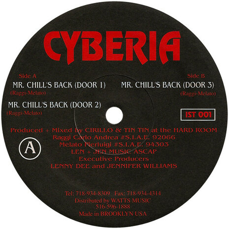 Cyberia - Mr. Chill&#039;s Back (1993)