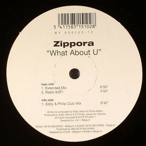 Zippora - What About U (2001)