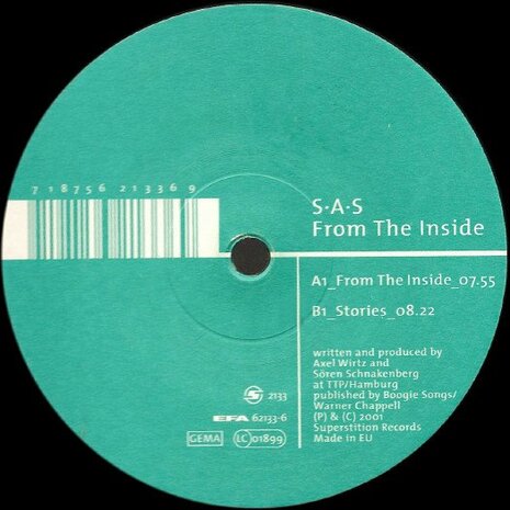 S.A.S. - From The Inside (2001)