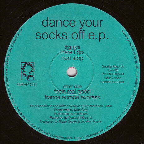 D.O.P. - Dance Your Socks Off E.P. (1993)