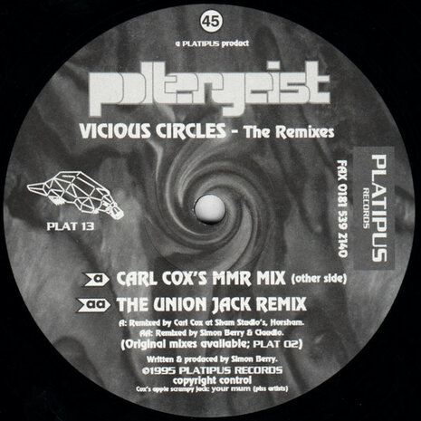 Poltergeist - Vicious Circles  - The Remixes (1995)