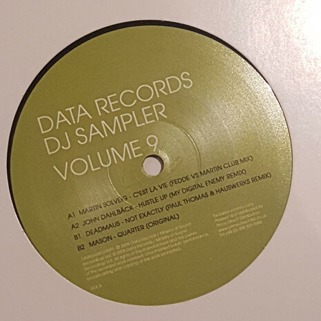 Various - Data Records DJ Sampler (Volume 9) (2008)