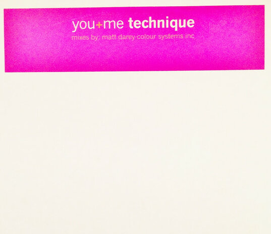 Technique - You + Me (1999)