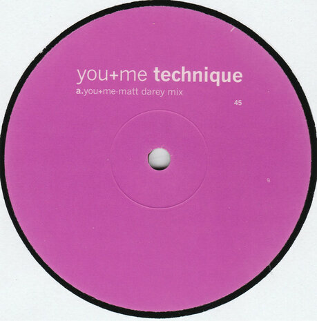 Technique - You + Me (1999)