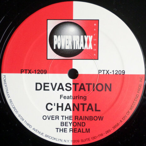 Devastation Featuring C&#039;hantal - Over The Rainbow Beyond The Realm (1992)