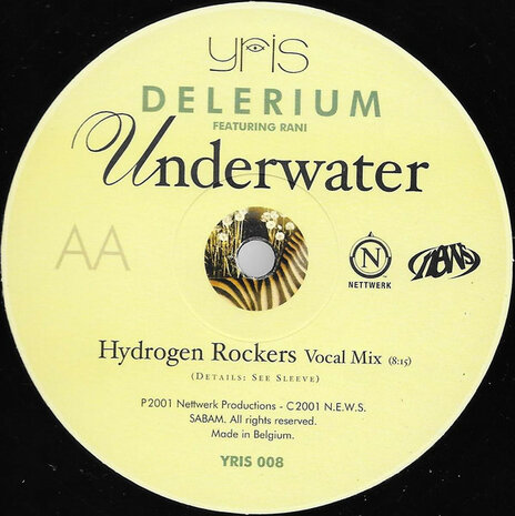 Delerium Featuring Rani - Underwater (Remixes By Above &amp; Beyond - Hydrogen Rockers) (2001)