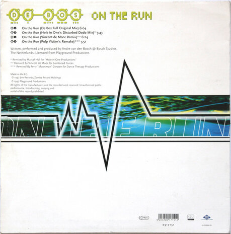 De Bos - On The Run (1997)