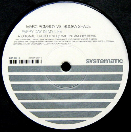 Marc Romboy vs. Booka Shade - Every Day In My Life (2004)