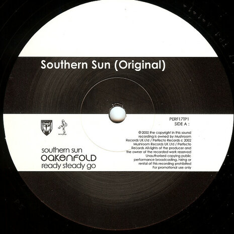 Paul Oakenfold - Southern Sun / Ready Steady Go (2002) (2 x 12&#039;&#039;)