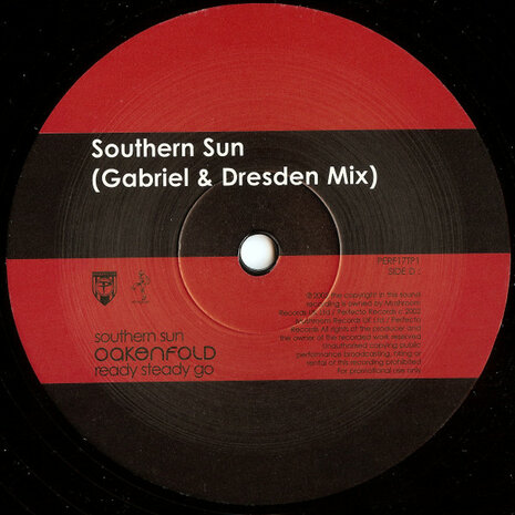 Paul Oakenfold - Southern Sun / Ready Steady Go (2002) (2 x 12&#039;&#039;)