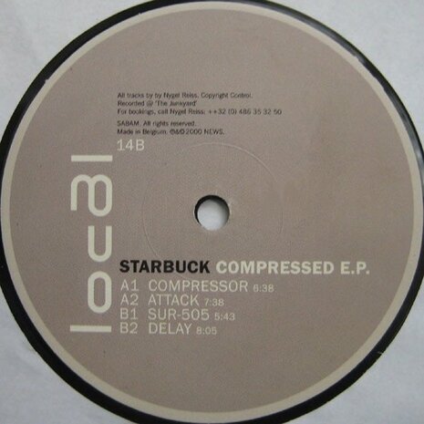 Starbuck - Compressed EP (2000)