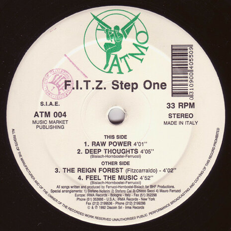 F.I.T.Z. - Step One (1992)